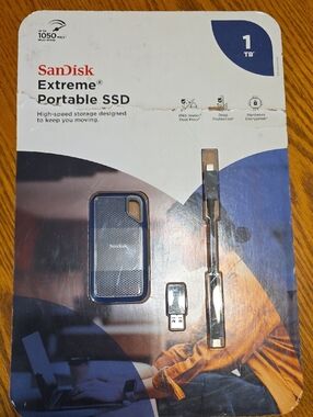ScanDisk Extreme Portable SSD 1TB - Blue